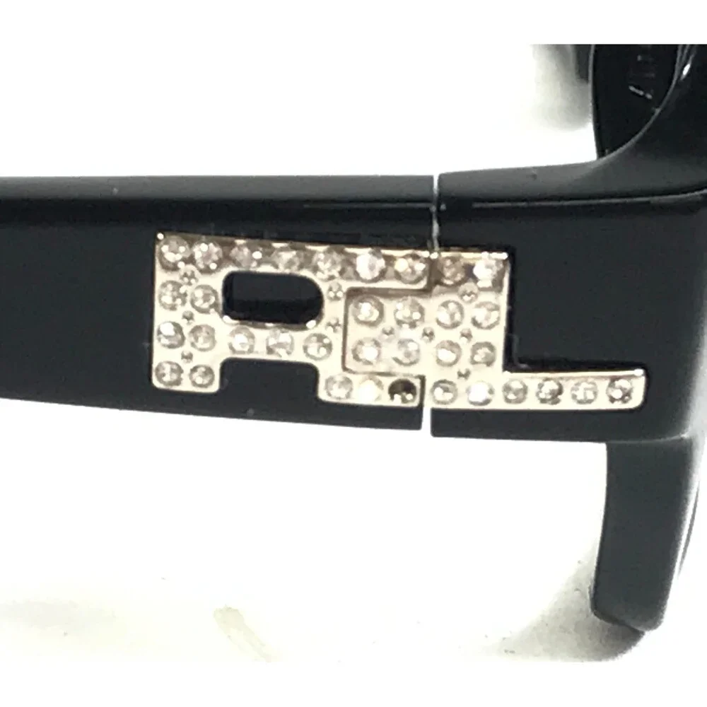 Ralph Lauren Eyeglasses Frames RL6030-B 5001 Black Silver Crystals 51-17-135